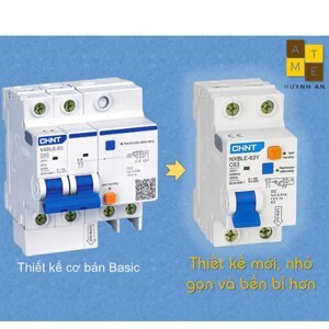 Cầu dao RCBO Chint NXBLE-63Y - 1P+N 16A 30mA