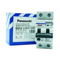 Cầu dao tép chống giật 2P 16A-CB chống giật Panasonic-Dũng Phi Yến