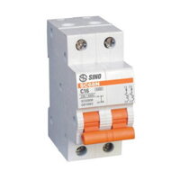 Cầu dao tép MCB 2P 32A 6kA Sino SC68N/C2032