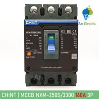 Cầu dao tự động 3 pha 3P 160A, 200A, 250A MCCB CHINT NXM-250S/3300