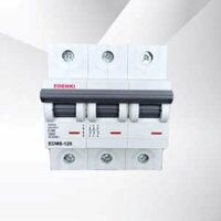 Cầu dao tự động – Aptomat 3 pha Edenki EDM8 MCB – 100A, 3P, 10kA, 400V, C curve