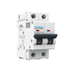 Cầu dao tự động (aptomat) MCB Hyundai HGD125 2P 80A