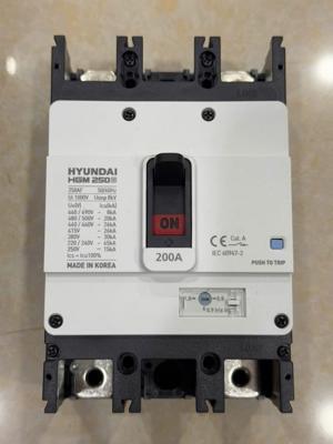 Cầu dao tự động (aptomat) MCCB Hyundai HGM250S-F 2P 200A