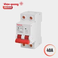 Cầu dao tự động DQHome ĐQ MCB12 C40 2P ( MCB, 2 cực, 40A, loại C, 4.5KA, class 3 )