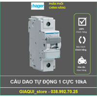 Cầu dao tự động, MCB 10kA loại 1 cực 1P aptomat(át tô mát) 1 pha 80A 100A 125A  HAGER- GIAQUI_store