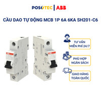 Cầu dao tự động MCB 1P 6KA SH201