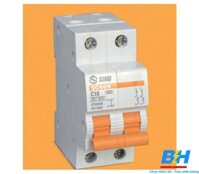 Cầu Dao Tự Động MCB 2P 50A - 6kA Sino SC68N/C2050