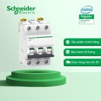Cầu dao tự động MCB 3 pha 10A dòng cắt 10kA series iC60H dòng Acti9 Schneider A9F84310