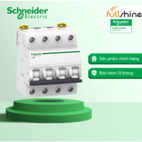 Cầu dao tự động MCB A9K24420 Schneider - Acti9 iK60N, 4P, 20A, 6kA, 400VAC
