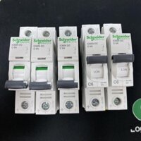 Cầu dao tự động, MCB , CB tép Schneider Acti9 iC65N 1P, Aptomat Schneider 1 pha 6A