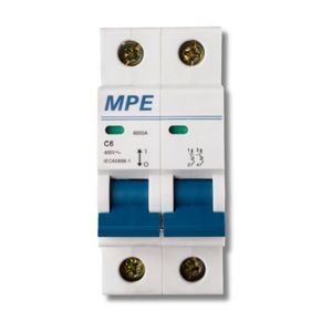 Cầu dao tự động (MCB) MP6-C206, 6A