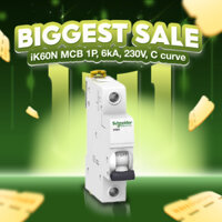 Cầu dao tự động MCB Schneider A9K27125-A9K27132 25A-32A 1P 6kA | Aptomat bảo vệ an toàn MCB Schneider