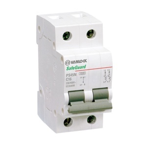 Cầu dao tự động MCB Sino Vanlock loại tép 2P 50A PS45N-C2050