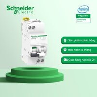 Cầu dao tự động RCBO A9D31620 1P+N 20A dòng rò 30mA Acti9 SCHNEIDER dòng cắt 6kA
