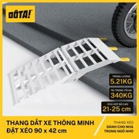 Cầu Dắt Xe Máy - Thang Dắt Xe Thông Minh Đặt Xéo cho thềm cao từ 21 đến 55 cm - Dài 90 cm