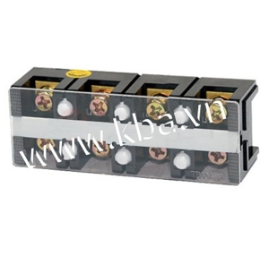 Cầu đấu dây điện Hanyoung HYT-604, 60A, 4 Cực