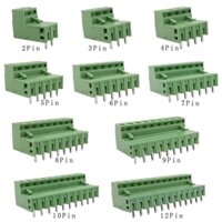 Cầu Đấu Dây Domino 2EDG 5.08mm Chân Cong