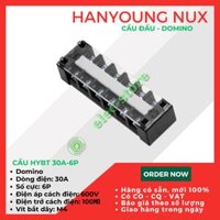 Cầu Đấu Hanyoung HYBT - Cầu Đấu HYT - Cầu Đấu 30A 6P Hàn Quốc - HYBT 306 Hanyoung Nux