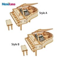 Câu đố 3D dành cho người lớn Hộp nhạc Piano thẩm mỹ dành cho thanh thiếu niên Quà tặng ngày lễ cho trẻ em