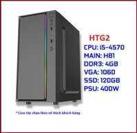 Cấu hình PC Gaming HTG2 (i5-4570/MSI H81 CH/DDR3 4G CH/GTX 1060 3G/SSD 120G CH/450W CH)
