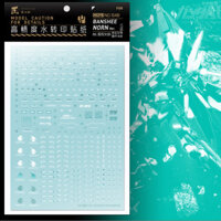 Câu lạc bộ Artisan MG PB MG 1 / 100 BANSHEE NORN Ver. Decal trượt nước