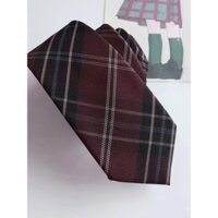 [Câu lạc bộ Tiên] Phong cách Học viện JK Nguyên bản [Thuốc nhuộm mực] Cà vạt nơ Đồ dùng học đường Cà vạt phong cách Nhật Bản Phụ kiện váy kẻ sọc