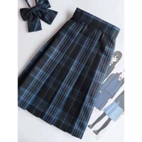 [Câu lạc bộ Tiên] Phong cách Học viện JK Nguyên bản [Biển sâu] Cà vạt nơ Đồ dùng học đường Cà vạt phong cách Nhật Bản Phụ kiện váy kẻ sọc