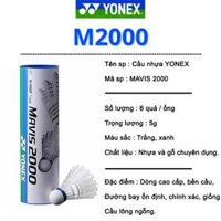 Cầu lông nhựa YONEX MAVIS 2000 chính hãng