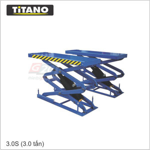 Cầu nâng cắt kéo nâng bụng ô tô TITANO 3.0S