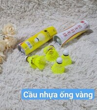 CẦU NHỰA ỐNG VÀNG (6 TRÁI)