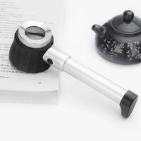 cấu tạo của ống ngắm Kính lúp độ phân giải cao 45 lần cho người già đọc và nhận dạng bảo trì 1000 lần 60 cầm tay di động 100 lần có đèn giá ống ngắm ống nhòm một mắt