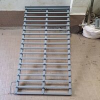 Cầu Thang Dắt Xe Gấp Gọn Thông Minh Bas Dài Gắn Phù Hợp Dốc Cao 25cm Sắt Mạ Kẽm Kích Thước 50x60cm/ 60x60cm