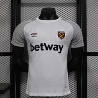 Cầu thủ 2425 Áo bóng đá sân khách West Ham United, áo đấu phiên bản cầu thủ chất lượng cao