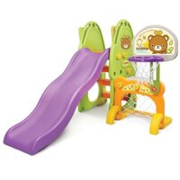 cầu trượt bóng rổ cột goal HÀN QUỐC 4 in 1