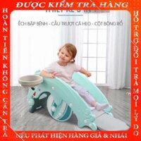 Cầu trượt cho bé/ cầu trượt trẻ em / đồ dùng cần thiết trong mùa dịch.  bichchuyen