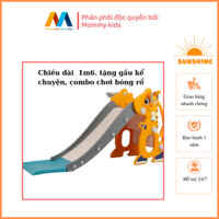 Cầu trượt cho bé trong nhà hình kì lân, ngựa, robot, khủng long, lai, voi TẶNG FULL QUÀ