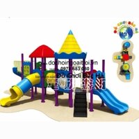 Cầu trượt chơi liên hoàn 4 khối đa năng a1114