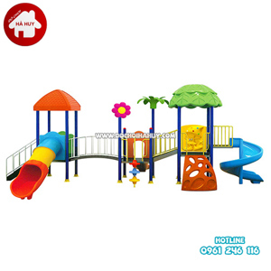 Cầu trượt nhà khối liên hoàn