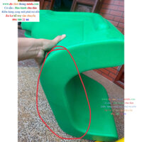 cầu trượt siêu Dầy Đẹp và Chắc Chắn nặng riêng Máng trượt 20kg, 2 mét
