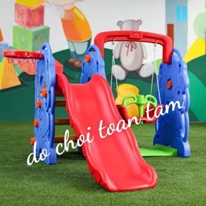 Cầu trượt xích đu con voi VS3