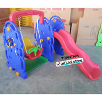 Cầu Trượt Xích Đu Hình con Voi Siêu Chắc Chắn