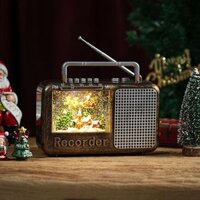 Cầu Tuyết Giáng Sinh Radio Cổ Loại Thường