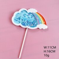 Cầu vồng hạt kim tuyến - Prince Xanh