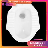 Cầu xổm bàn cầu xí xổm, bàn cầu ngồi xổm gắn cho nhà trọ, hàng đẹp giá rẻ bảo hành 5 năm