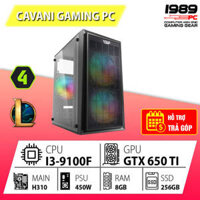 CAVANI GAMING PC – Intel Core i3 9100F/GTX 650 TI 1GB