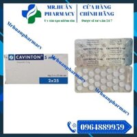 Cavinton 5mg (Hộp 2 vỉ x 25 viên) – Thuốc điều trị đau nửa đầu, chóng mặt