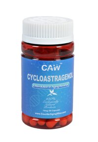CAW Hypersorption Cycloastragenol 98%| 10mg 30enteric-Coated Capsules Anti-Aging Supplement