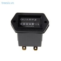 Cây 12v-36v Đồng Hồ Đo Giờ Cho Ô Tô Xe Tải Marine Thuyền Máy Phát Điện Động Cơ Đồng Hồ Đo Tròn Hẹn Giờ
