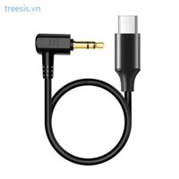 Cây 20cm 7 87 USB C sang 3 5mm Cáp Aux Micro Loa Cáp Âm Thanh Chuyển Đổi Dây Cho Hành Động 2 3 4 Máy Ảnh Thể Thao