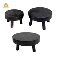 Cây Bằng Gỗ Đứng Gỗ Tròn Riser Kệ Ban Công Nhà Sân Trang Trí Phân Chậu Hoa Cho Góc Chậu Cây Khách Sạn